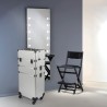 Kosmetik-Koffer Trolley mit 4 Rädern und Make-up-Fächern Sirius Verkauf