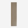 4 x pannello murale fonoassorbente decorativo 240x60cm noce Kover-W Saldi