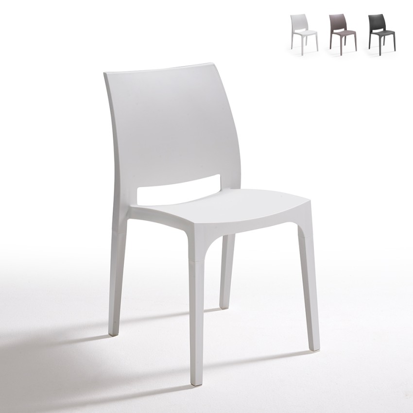 Stock 25 sedie esterno bar ristorante giardino polipropilene impilabile Love Bica Offerta Stock 25 sedie esterno bar ristorante giardino polipropilene impilabile Love Bica Offerta