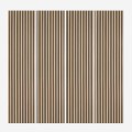 4 x pannello murale fonoassorbente decorativo 240x60cm noce Kover-W Promozione