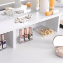 Schminktisch Make-Up Station mit 2 Schubladen, Spiegel und Hocker Maggie Sales