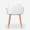 Chaise de salon et cuisine transparente avec accoudoirs Suntree Prix