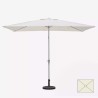 Parasol droit de jardin terrasse 3x2 rectangulaire Rios Offre