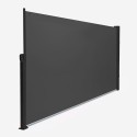 Paravent extérieur rétractable 180x300 brise-vue Hyde XL 