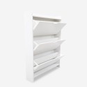 Meuble chaussure moderne gain de place 3 portes Shong 