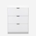 Meuble chaussure moderne gain de place 3 portes Shong Modèle