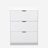 Meuble chaussure moderne gain de place 3 portes Shong Modèle