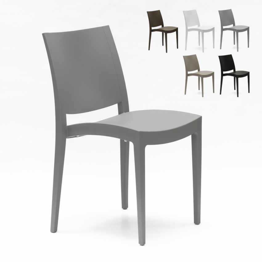 24er Set Trieste Grand Soleil Polypropylen Stühle für Restaurant Angebot