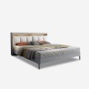 Letto Matrimoniale 160x200 Moderno LED USB Courier Sconti
