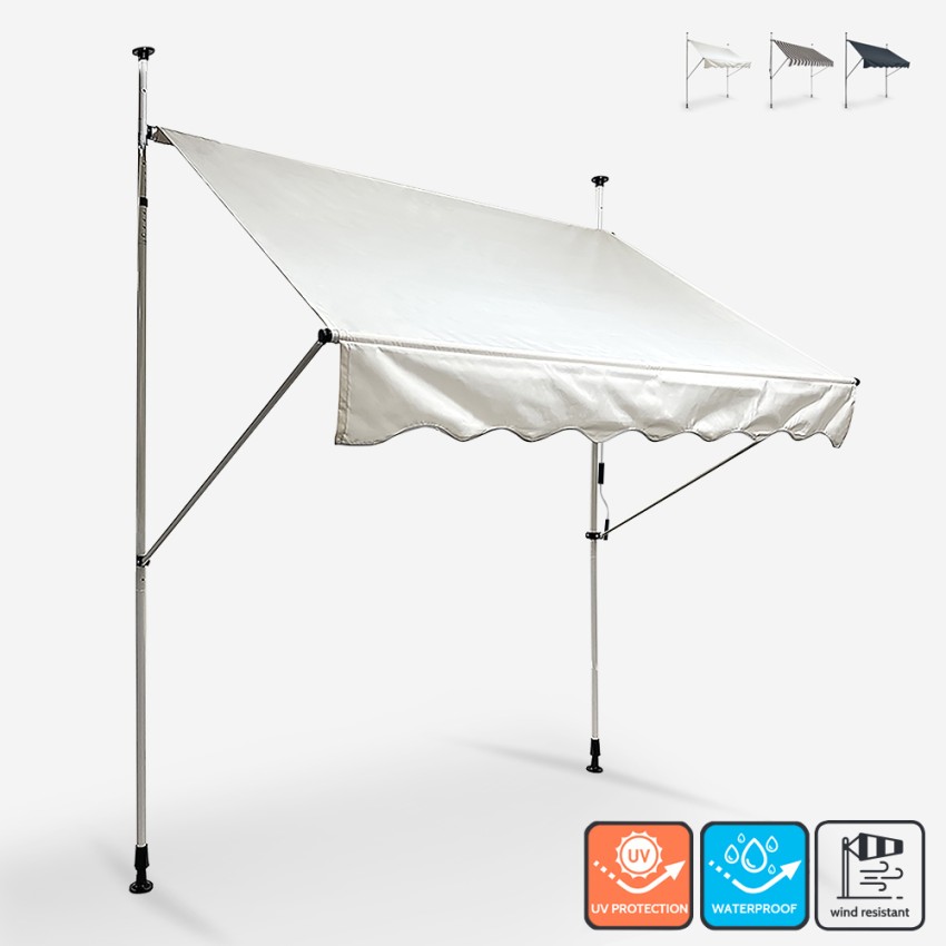 Fallarmmarkise 200x200 für den Außenbereich Balkon Terrasse Somber L Angebot Fallarmmarkise 200x200 für den Außenbereich Balkon Terrasse Somber L Angebot