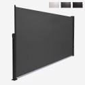 Paravent extérieur rétractable 180x300 brise-vue Hyde XL Remises