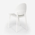 Moderner Stuhl für Küche, Terrasse und Esszimmer aus Polipropylen - Gladys 