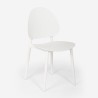 Moderner Stuhl für Küche, Terrasse und Esszimmer aus Polipropylen - Gladys 