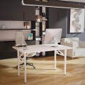 Faltbarer platzsparender Schreibtisch 120x60cm für Homeoffice Smartworking Foldesk  Sales