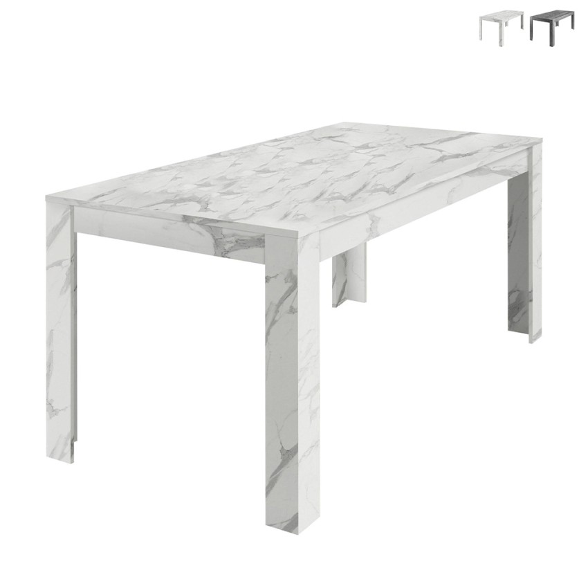 Esstisch 180x90cm modern Marmoroptik Excelsior Aktion Esstisch 180x90cm modern Marmoroptik Excelsior Aktion
