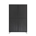 Moderner 4-türiger Schrank, hohe Anrichte Wohnzimmer 104x174cm Perham Lagerbestand