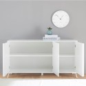 Madia 3 ante credenza buffet soggiorno design moderno 156x84cm Thilot Modello