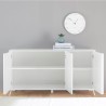 Madia 3 ante credenza buffet soggiorno design moderno 156x84cm Thilot Modello