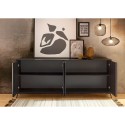 Moderner Design Buffetschrank Orival mit 4 Türen für Küche und Wohnzimmer, 205x40cm Eigenschaften