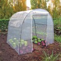 Serre de jardin tunnel 200x150xh180cm bâche PVC plantes fleurs Orto M Promotion
