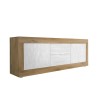Weißer TV-Schrank Visio WB, 210 cm, Holz, 2 Türen, 2 Schubladen Auswahl