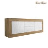 Weißer TV-Schrank Visio WB, 210 cm, Holz, 2 Türen, 2 Schubladen Verkauf