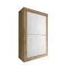 Credenza 4 ante bianco mobile alto madia cucina legno Novia WB Basic Scelta