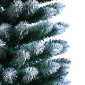 Albero di Natale artificiale slim 180cm verde innevato Mikkeli Offerta