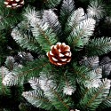Künstlicher Weihnachtsbaum mit Kunstschnee-Dekorationen 120cm Ottawa Rabatte