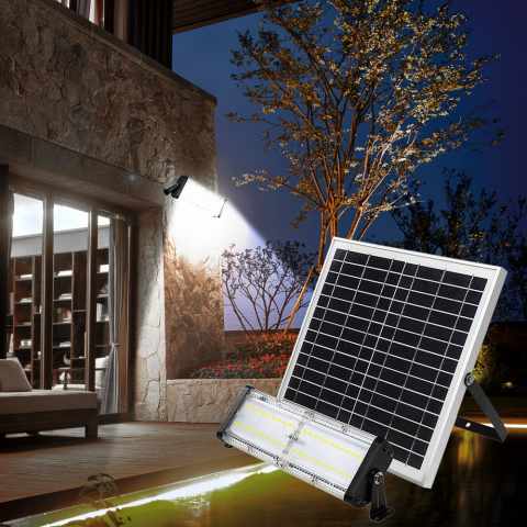 Photovoltaik Spotlight Led 5000 Lumina Garten Außen Flood Aktion