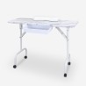 Tavolo manicure ricostruzione unghie pieghevole portatile Saykan 