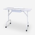 Tavolo manicure ricostruzione unghie pieghevole portatile Saykan 