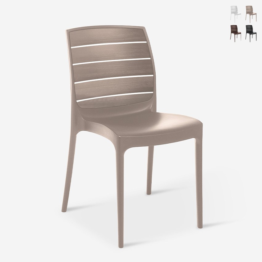 Stapelbarer Stuhl für Garten- und Restaurant Carmen Grand Soleil Angebot