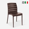 Sedia esterno giardino impilabile bar ristorante Carmen Grand Soleil Caratteristiche