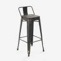 set hoher tisch schwarz 4-hocker mit rückenlehne cruzville Auswahl