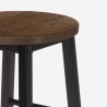 Set hoher Tisch 140x40 2 Hocker Bar Industrie Holz Metall  Pinetown Lagerbestand