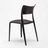 Tavolino Rotondo Nero 70x70cm Con 2 Sedie Interno Parisienne Cosmopolitan 