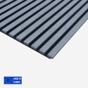 5er Set schallabsorbierende Paneele 120x57cm in Beton-Grau dekorativ K-C Angebot