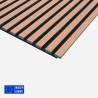 5 x pannello fonoassorbente per interni legno rovere 120x57cm K-RO Offerta