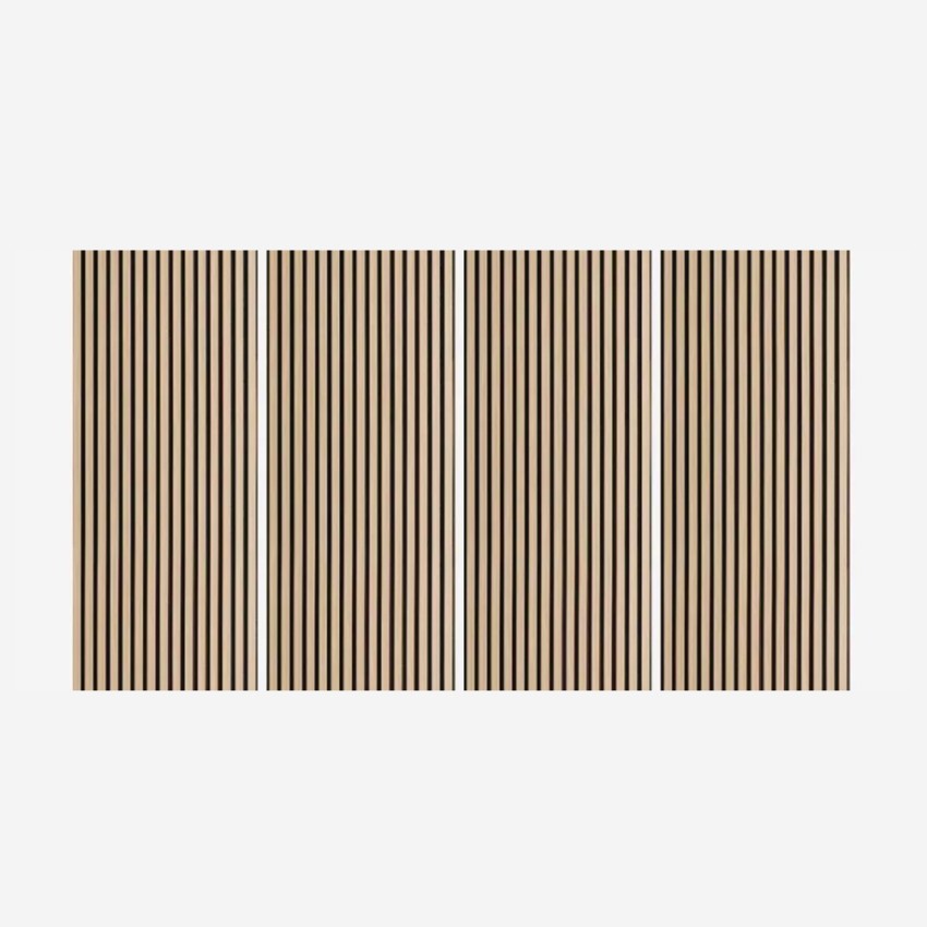 4 x pannello fonoassorbente decorativo 120x60cm Noce Tabb-W Promozione 4 x pannello fonoassorbente decorativo 120x60cm Noce Tabb-W Promozione