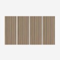 4 x pannello fonoassorbente decorativo 120x60cm Noce Tabb-W Promozione