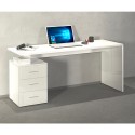 Moderner Büroschreibtisch mit 3 Schubladen 160x60x75cm New Selina Basic Preis