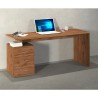 Bureau moderne 3 tiroirs 160x60x75cm New Selina Basic 