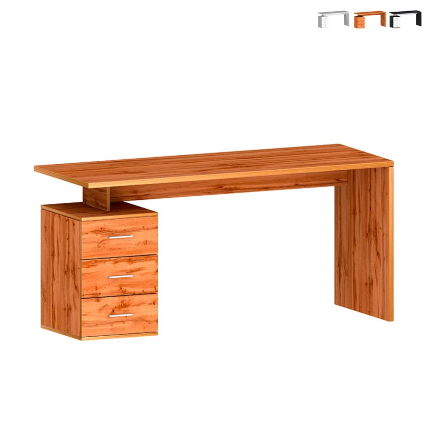 Scrivania ufficio moderna 3 cassetti 160x60x75cm New Selina Basic Offerta Scrivania ufficio moderna 3 cassetti 160x60x75cm New Selina Basic Offerta