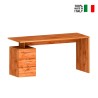 Scrivania ufficio moderna 3 cassetti 160x60x75cm New Selina Basic Modello