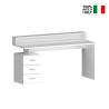 Schreibtisch Büro 160x60x90 cm 3 Schubladen mit Aufsatz New Selina S Plus Auswahl