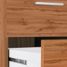 Eckschreibtisch Büro mit 3 Schubladen Aufsatz New Selina A-S Plus 