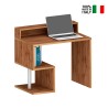 Platzsparender Schreibtisch für Zuhause und Büro 100x50x92,5cm mit Aufsatz Esse 2 Plus Auswahl