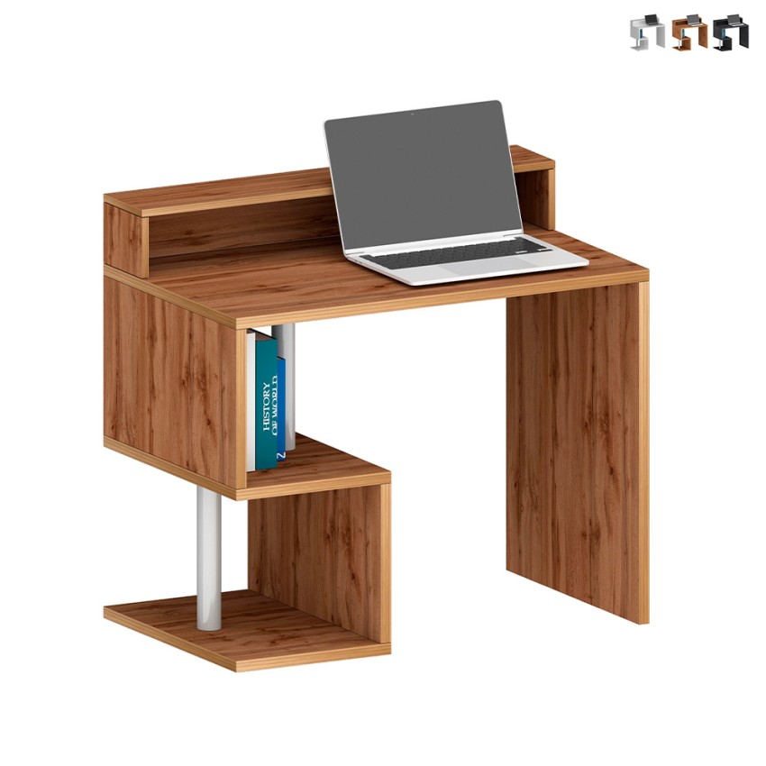 Platzsparender Schreibtisch für Zuhause und Büro 100x50x92,5cm mit Aufsatz Esse 2 Plus Verkauf Platzsparender Schreibtisch für Zuhause und Büro 100x50x92,5cm mit Aufsatz Esse 2 Plus Verkauf