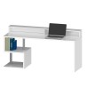 Scrivania ufficio design moderno 180x60x92,5cm con sopralzo Esse 2 Plus 